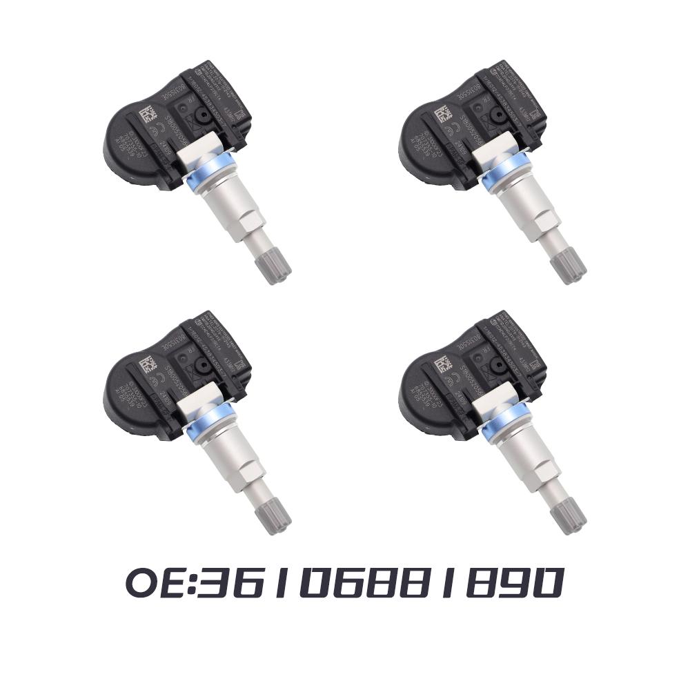 4PCS 36106881890 Car TPMS Tire Pressure Monitor Sensor System for BMW X5 F15 F85 X2 F39 X1 F48 X6 F16 F86 Car Accessories