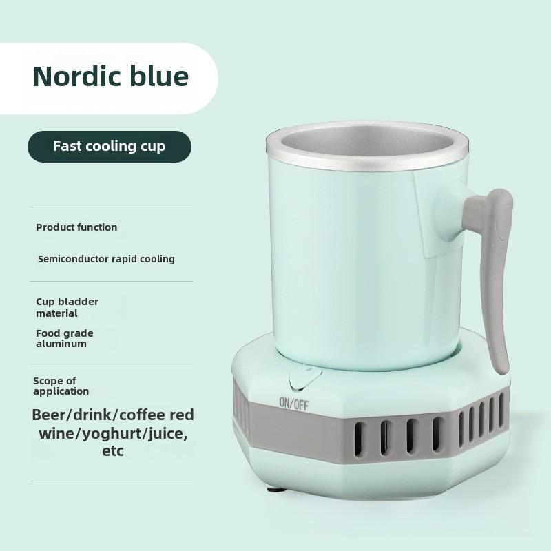 "2023 Summer Quick Cooling Cup: Portable Ice & Heat for Office Desks"