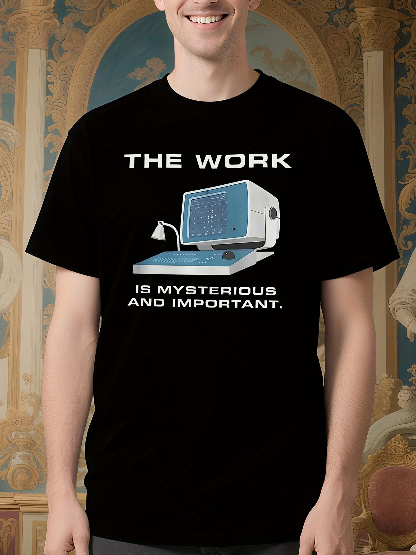 Lumon Industries Graphic Tshirt - The Work Is Mysterious ... XL