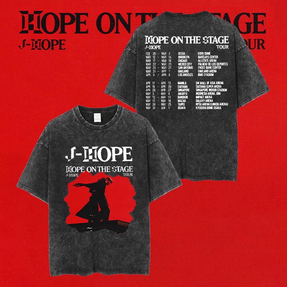 

Худи свободного кроя с коротким рукавом J-HOPE World Tour M