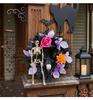 Halloween Skull Wreath: Hong Kong Love Door Ornament & Porch Decoration