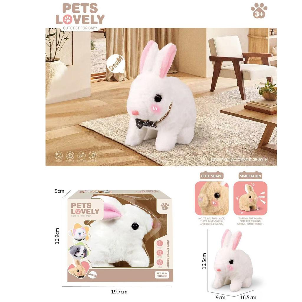 Roboterhase Mein realistischer Roboterhase Roboterhase, wie ein echtes Kaninchen Spielzeughase, läuft wie ein echtes Kaninchen