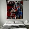 Hades poster Wall Hanging Printed Fabric Blanket Decorative Tapestries for Bedroom Living Room Home Decor