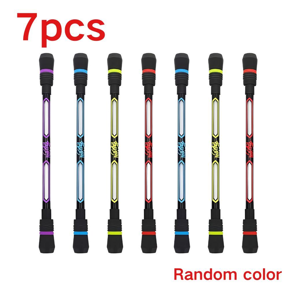 

7/16pcs 0.5mm Rotating Pen Anti-slip Rolling Finger With Counterweight Ball Birthday Gift School Office Writing Supplies YMY