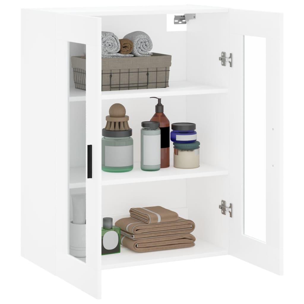 vidaXL Wandschrank Weiß 69,5x34x90 Cm