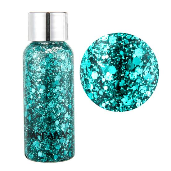 HANDAIYAn Glitter Sequins Nail Hair Body Face Cream Gel Makeup Party Decoration