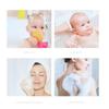 12Pcs Compressed Face Wash Wash Face Sponge Pad Clean Face Exfoliating Disposable Sponge Puff