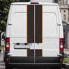 Samolepka na auto Vinyl Racing Stripes Decal vhodný pro auto nebo nákladní auto Van Decor DIY Kit samolepky
