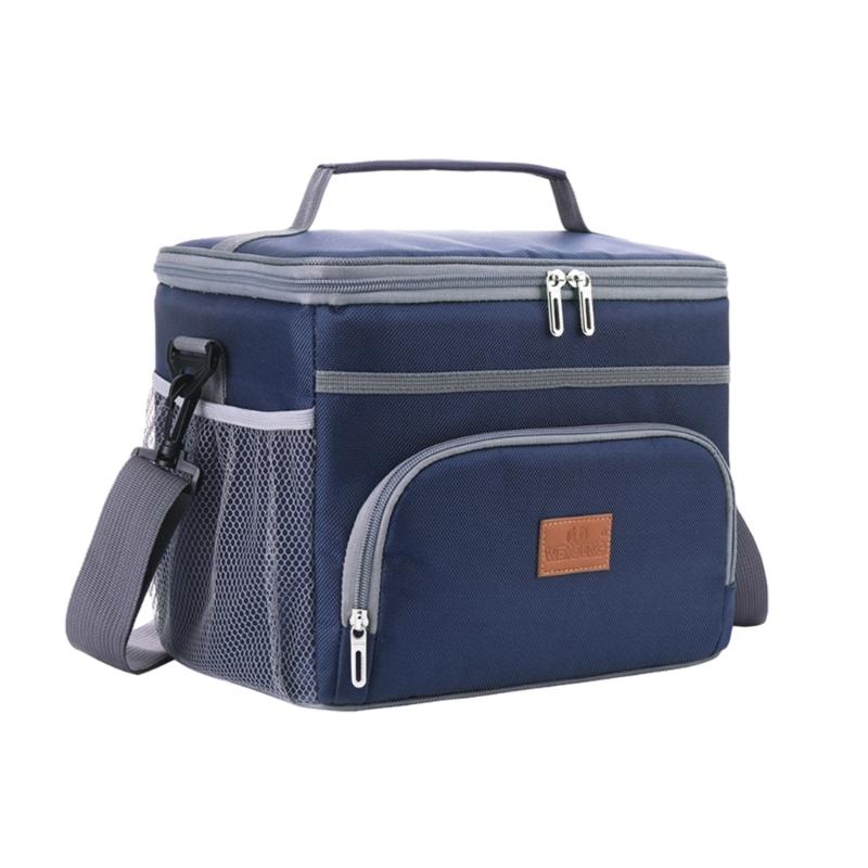 Portable Lunch Bag Insulated Bento Box for Women Men Reusable Lunch Box Dinner Container Large Capacity Handbag Food Bag