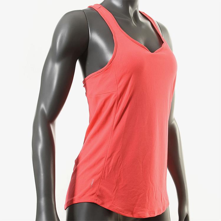 Adidas Otr Tank Running Vest Women Tops Black Fluorescent-Red DQ2609