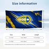 Leeds United Fußball Strandtuch Weiches Mikrofaser Sommerhandtuch Schnelltrocknendes Saugfähiges Handtuch für Strand Schwimmbad Reisen