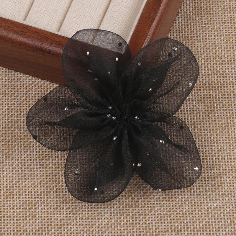 

7,5 см Тканевые цветы для головных уборов и аксессуары для волос для DIY проектов одежды и обуви