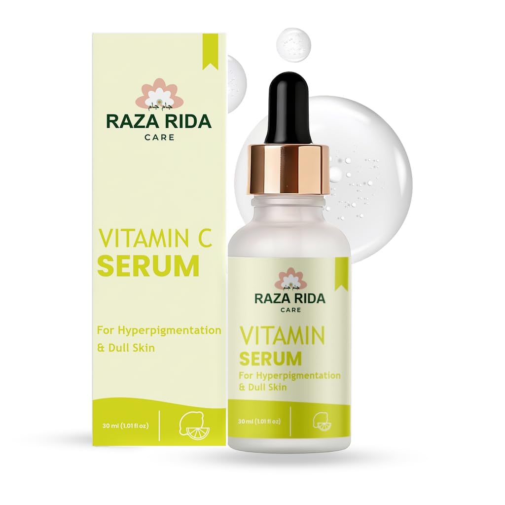 Raza Rida Care Vitamin C Serum for Hyperpigmentation & Dull Skin, 30ml (1.01 fl oz)