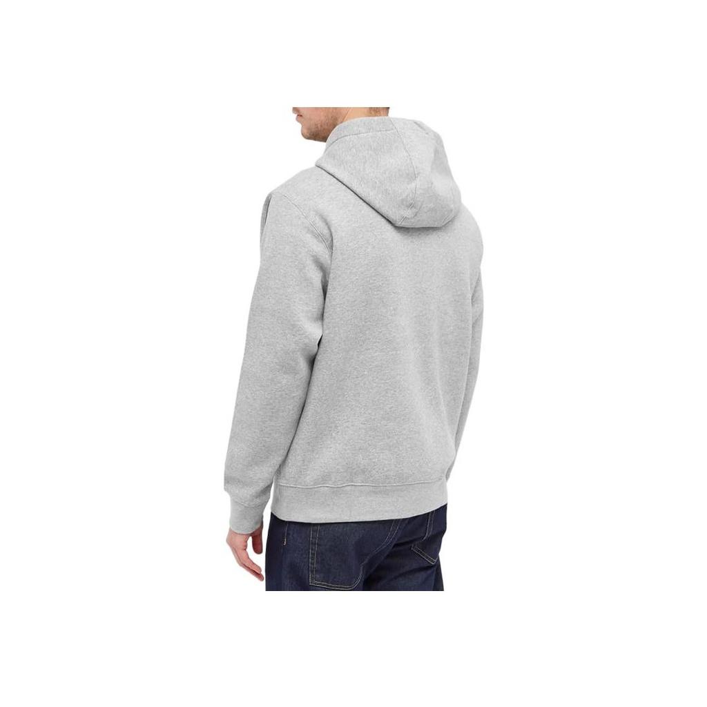 Nike Sportswear Club Fleece Pullover Hoodie Grey/White Unisex Streetwear BV2654-063