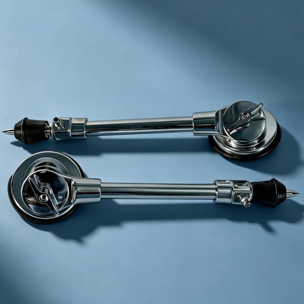 2 Pieces Drum Leg with Caster Bass Mobile Hardware for Drummers, Percussionists, Stage,