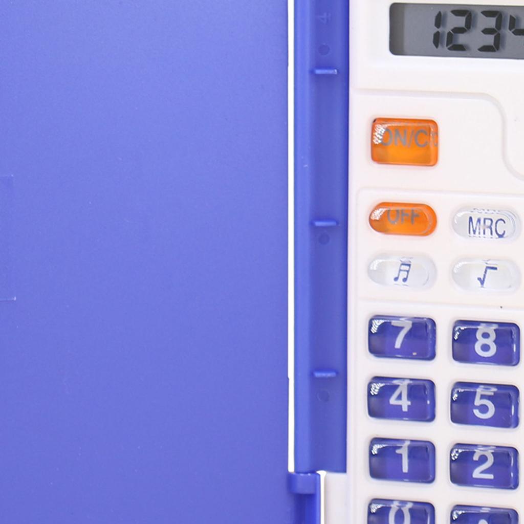 Small Calculator Portable Colorful Multifunctional Students Calculator with Flip Cover for Kids