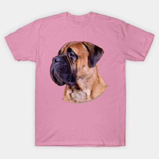 T-Shirt Damen Bullmastiff Hund Harajuku Print Kawaii Tshirt Sommer Kurzarm Damen T-Shirt Top T-Shirt