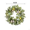 Bliss: Vibrant Easter Egg Wreath for Indoor and Outdoor Festivities