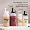 Plastic Squeeze Bottles Condiments Dispenser 350/650ml Ketchup Mustard Sauce Seasoning Kitchen Utensils for Home