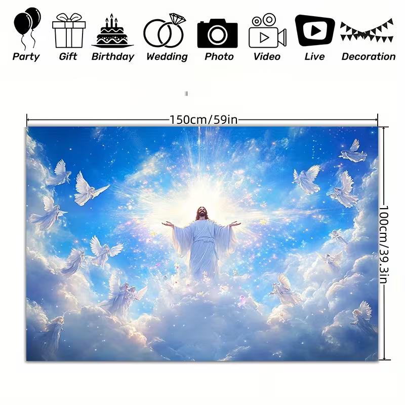 

2D Flat Items, 1pc - Enchanting And Sentimental Mother S Day Artwork in a Coffee Shop 47.2x31.5inch/120*80cm