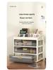 Transparent Large Capacity Cosmetic Storage Box with Drawers for Makeup, Jewelry, and Masks