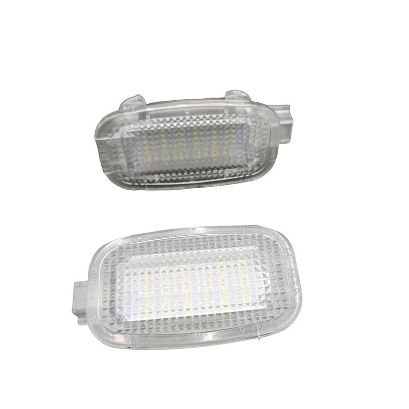 2x LED Courtesy Door Footwell Luggage Trunk Light For Mercedes Benz W204 W216 W212 C207 X204 GLK W221 R230