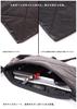 Fujikura Koso Collaboration Sacoche AIR Shoulder Made in [Seal] Bag, MODEL, Large, Lightweight, Bag, Men's, Japan, FS-014BK