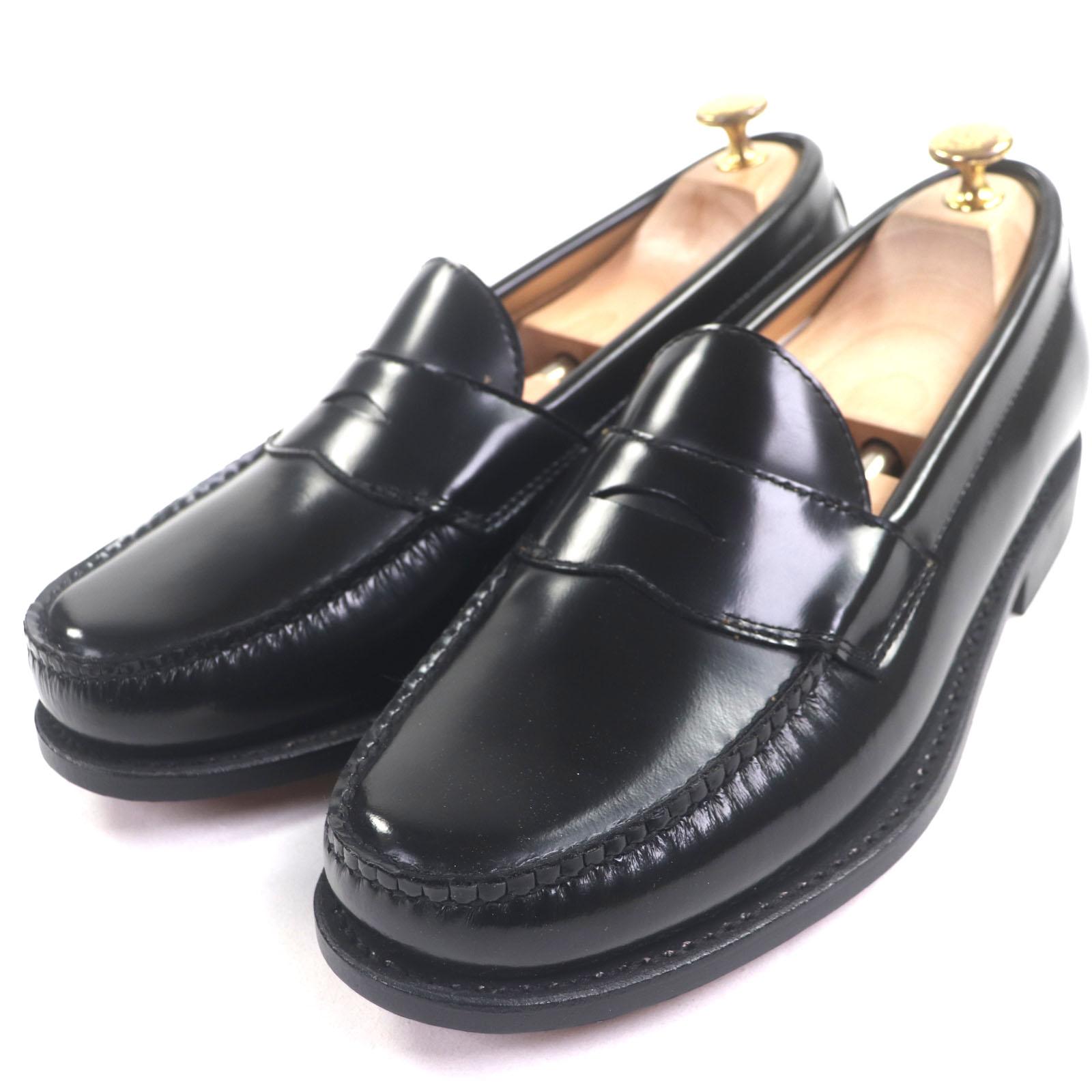 

Pristine REGAL loafers Leather Shoes Coins black leather mens 26.5 Used