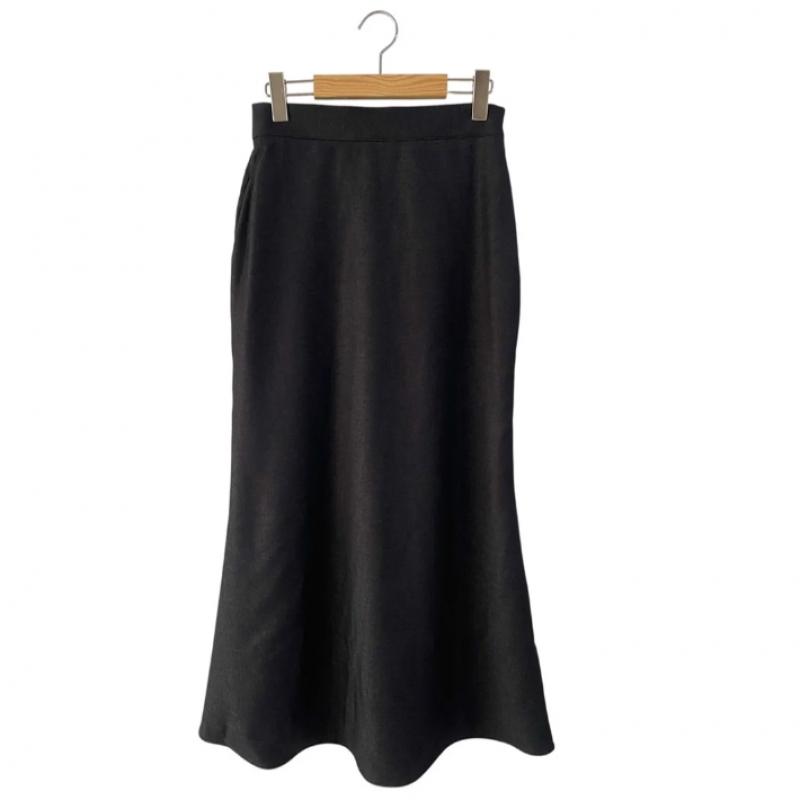 New Arrivals Open Run Women Mermaid Long Skirt Back Banding Spandex Design