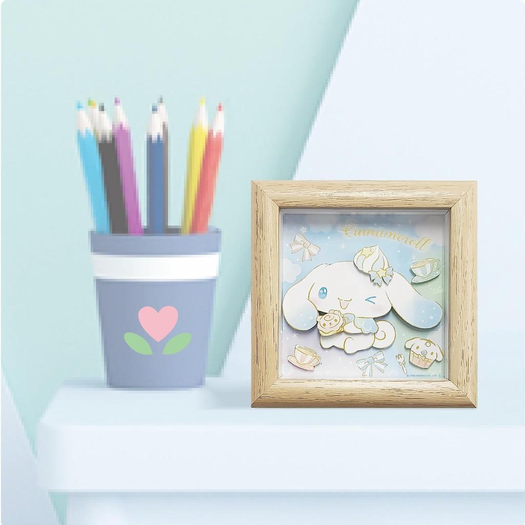 Nobu Company Magical Picture Glitter Set of 4 (My Melody/Hello Kitty/Cinnamoroll/Kuromi) MM1113-SET