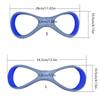 1 Pair High Quality Forearm Fulcrum Fin Corrective Freestyle Arm 8 Word Teaching High Elbow Swim Webbed Glove Swimming Equipment
