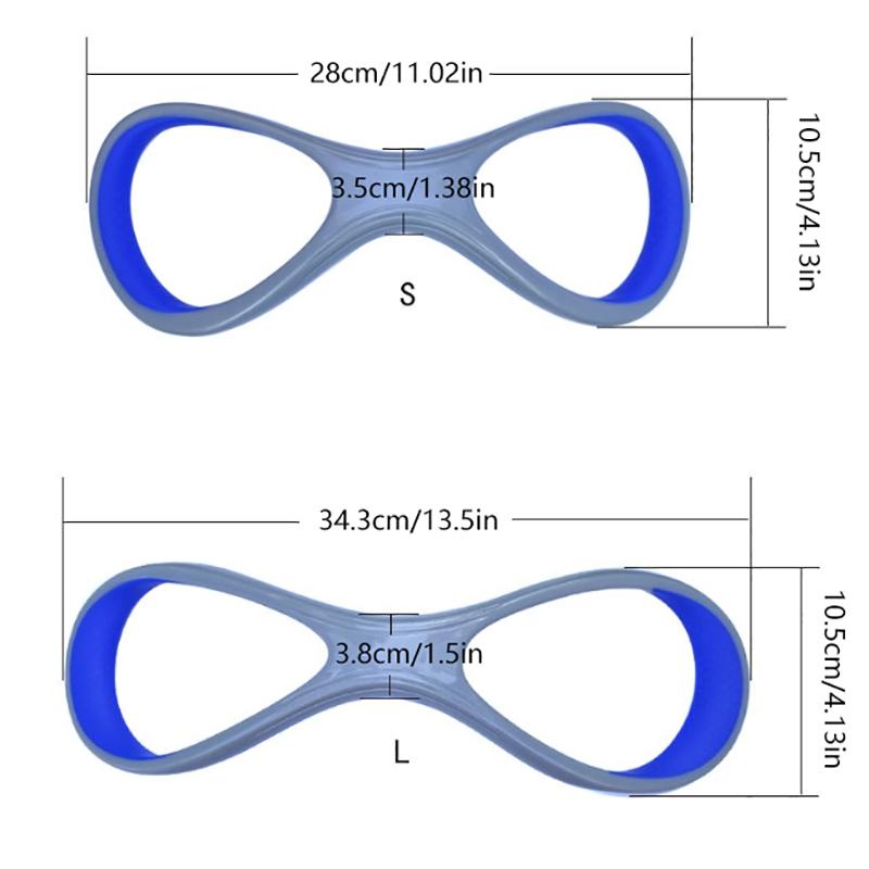 1 Pair High Quality Forearm Fulcrum Fin Corrective Freestyle Arm 8 Word Teaching High Elbow Swim Webbed Glove Swimming Equipment