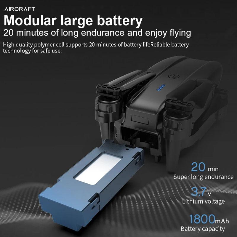 Drone E99&K3 Pro com Câmera Dupla 4K Fluxo Óptico Fotografia Aérea Aeronave RC de Quatro Eixos fpv Altura Fixa DronBrinquedo Brinquedo Dobrável