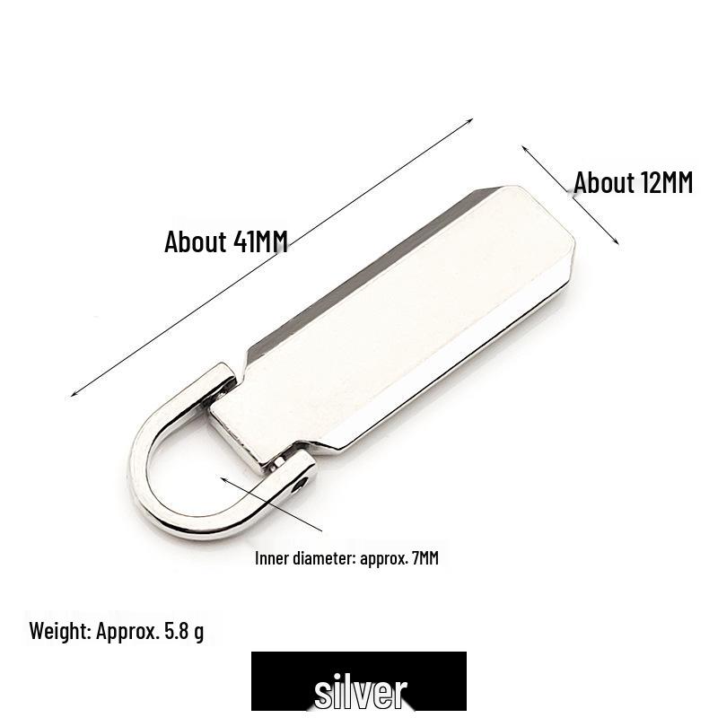 Alloy Detachable Zipper Puller for Jackets and Backpacks