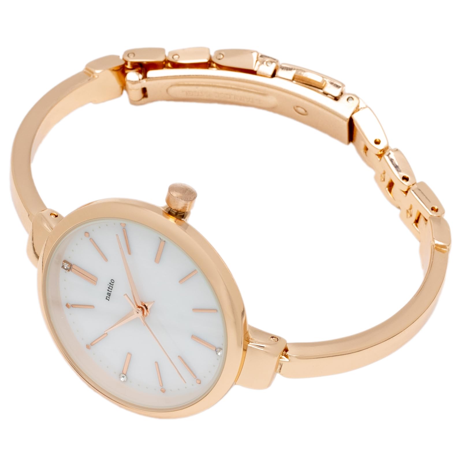 

Fieldwork Analog Watch with Metal Shell Pink Thin Women s Band, Dial, Gold, Metallic, JN024-3
