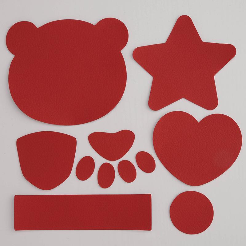 Selbstklebender Bär Kunstleder Reparaturflicken für Sofa- oder Zigarettenbrand-Schäden