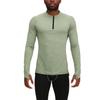 Men's Casual Fitness Wear Long Sleeve Quick Dry Breathable Outdoor Running Sports Tights Sports Wear Crewneck Top