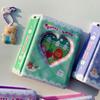 Kawaii Cartoon Bear Cream Lace Photocard Holder 3-inch Mini Album for Instant Photo, Idol Album Card Guka Collect Book