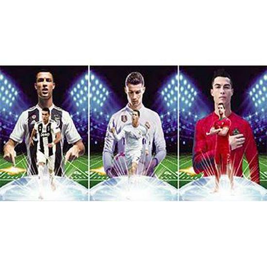 European & American 3D Stereo Sports Poster: Gradient Naked Eye Lenticular Art