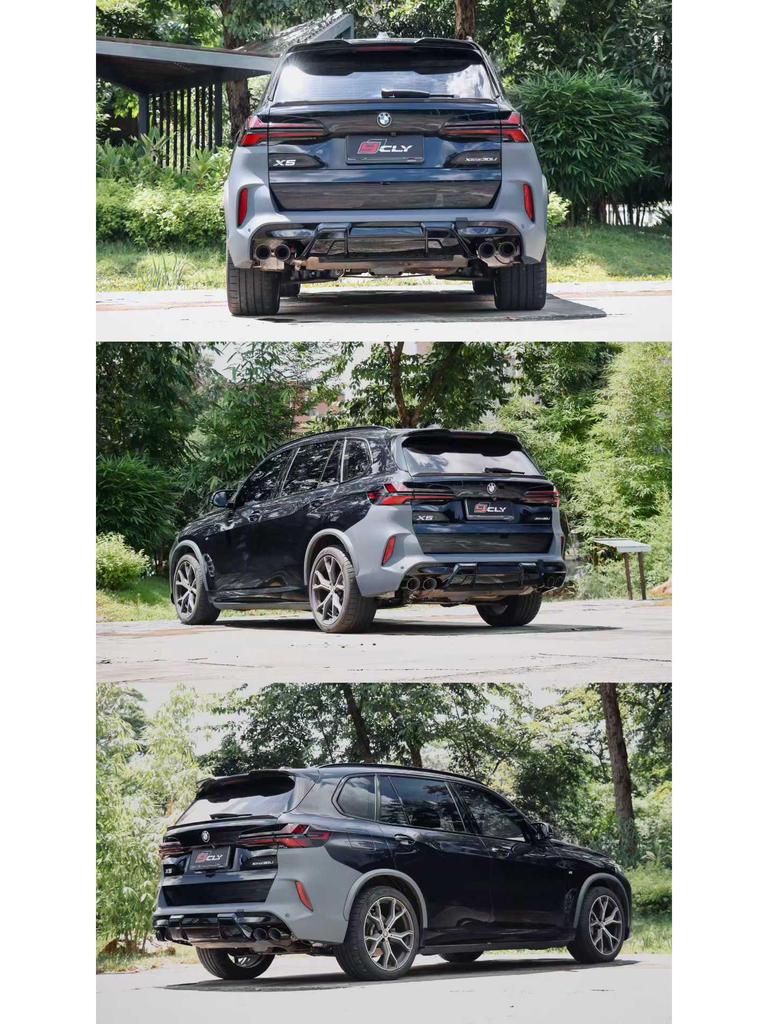 19-23 BMW X5 & 24 X5M Wide Body Kit: Front Bumper & Side Skirts