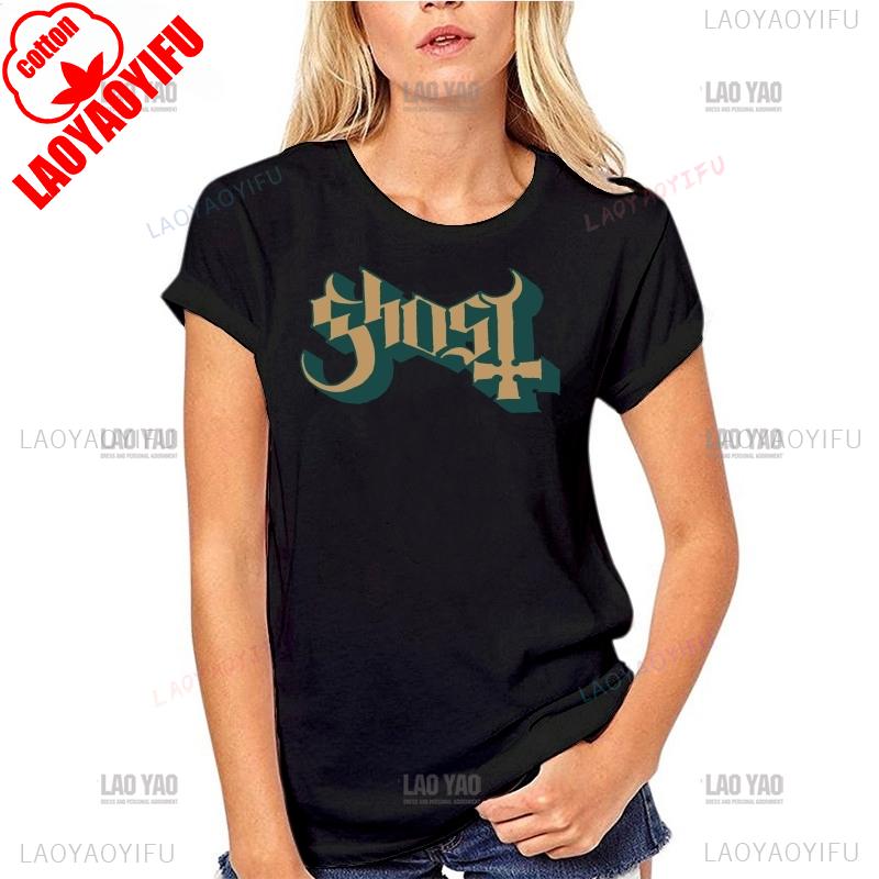 New Men T-shirt Ghost BC  Swedish Heavy Metal Band Fan Shirt Tshirt Women T Shirt Summer Cotton Casual Hipster Streetwear Tops