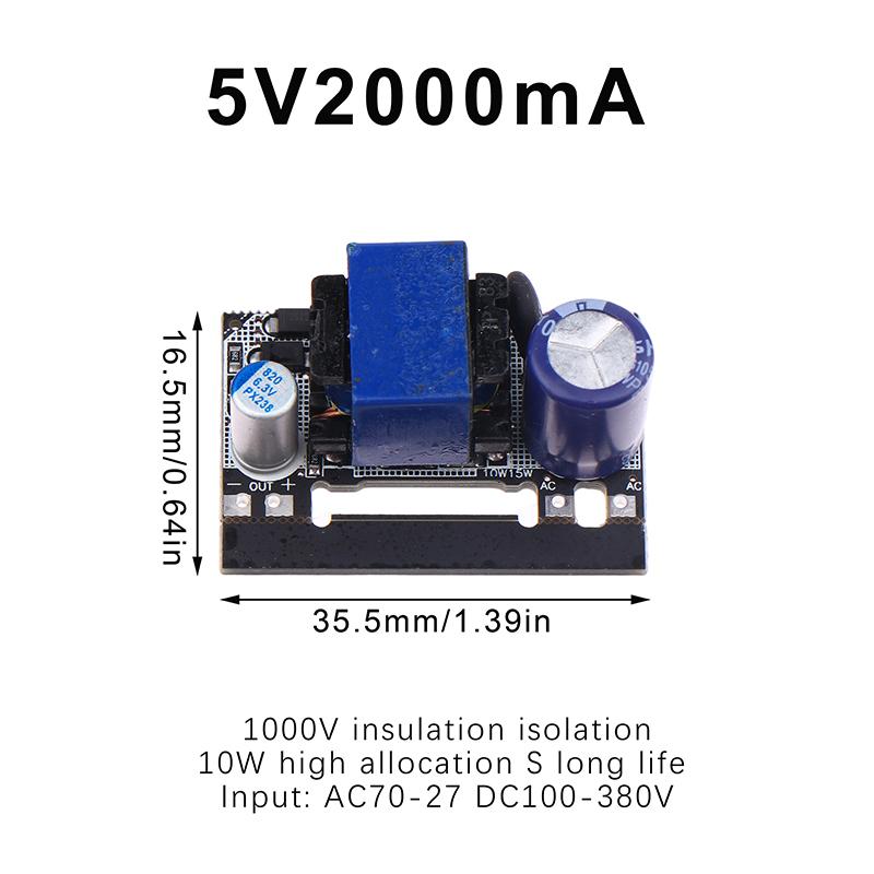 Ac-Dc 5V 700Ma 1000Ma 2000Ma 5W 10W Precision Buck Converter Ac 220V To 5V Dc Step Down Transformer Power Supply Module