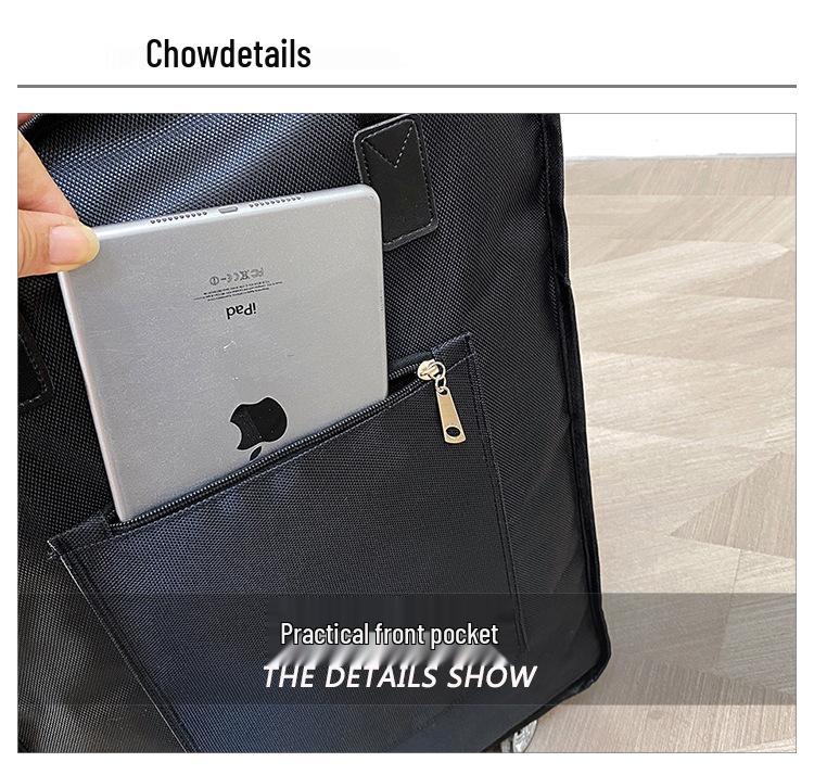 Reisetasche mit großer Kapazität, faltbar und mit Rollen – Unisex-Gepäck, Umstands- und Einkaufsaufbewahrungslösung