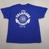 Chicago Cubs Shirt Mens XL Blue MLB Baseball 2016 World Series Champions Tee