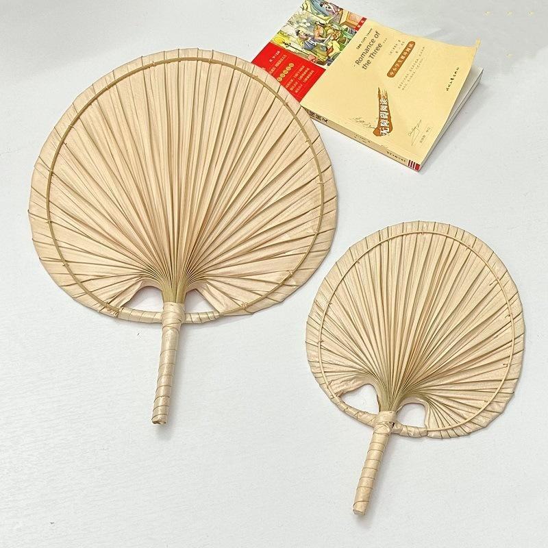 Summer Fan, Large Palm Fan for Dance, Traditional Hand-Held Fan for Summer Cooling, Banana Leaf Fan, Chinese Style Sunflower Fan, Children's Ancient