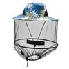 Outdoor Mosquito Repellent Fishing Hat with Sunshade & Bee Protection