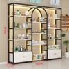 Floor-Standing Multi-Layer Nail Polish and Beauty Salon Display Rack
