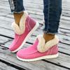 Women's Winter Furry Slip-Resistant Platform Sneakers/Boots - Thick Platform Height Increase
