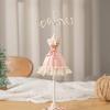Rotatable Doll Model Jewelry Tower Fashionable Jewelry Organizer Model Display Rack for Earrings Necklace Bracelet