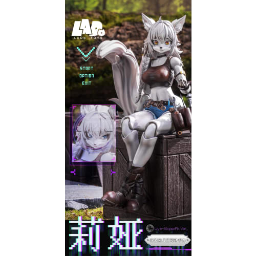 LADo TOYS ERA 001 Liya Mechanic Ver. 1/12 Scale PVC, ABS, and POM Painted Movable Figure